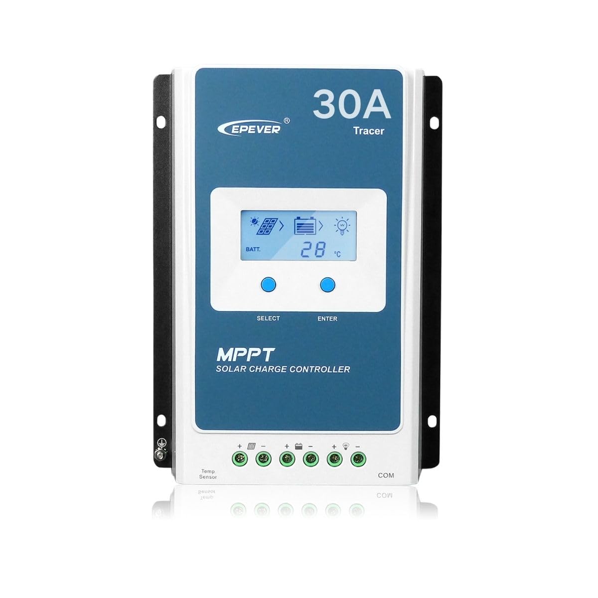 Amazon.com : EPEVER 30A MPPT Solar Charge Controller, 12V
